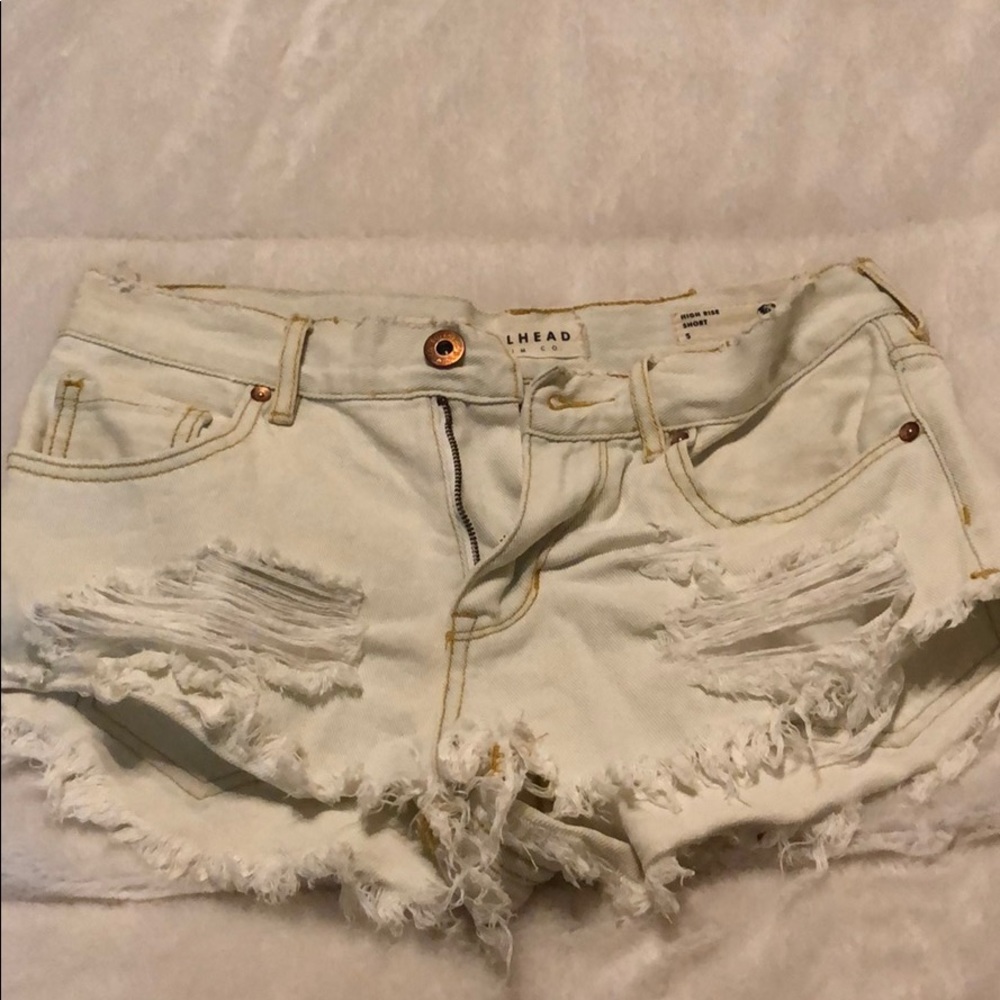Jean shorts